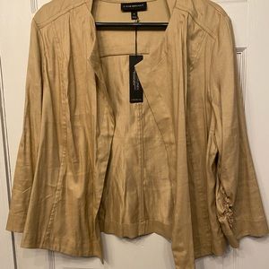 Lane Bryant blazer, stretch linen